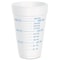Dart Graduated Foam Medical Cups, 16 oz, White, PK1000 16J16GRA - alternate 2